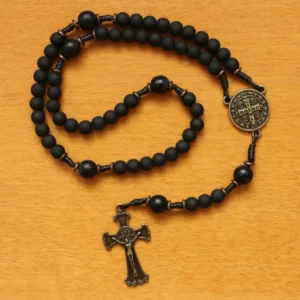 Terço São Bento All Black